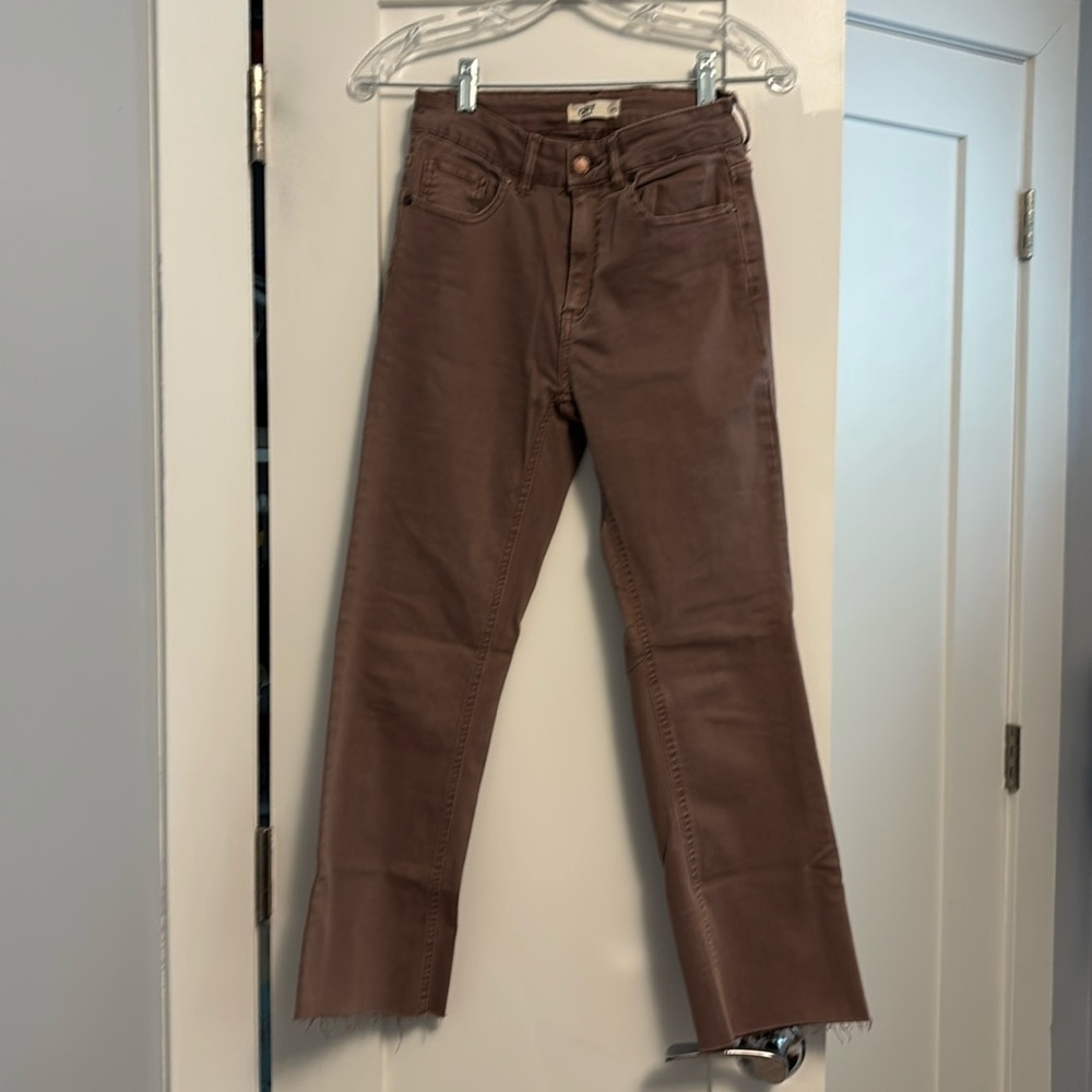 Oat brown jeans size 26